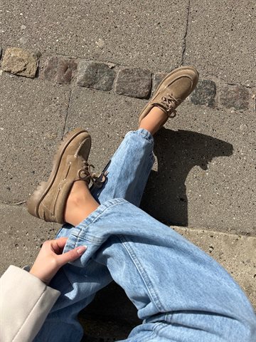 Copenhagen Shoes - The Walk Suede - Bisquit